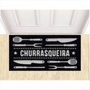 Ver imagem 1 de Tapete Capacho Churrasqueira 80x40 Cm para Decoração