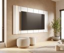 Ver imagem 3 de Painel Suspenso Moderno para TV 75 Polegadas com LED 236cm Maggiore Colibri