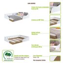 Ver imagem 5 de Cama Casal Montessoriana Infantil Branco/mel