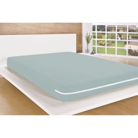 Capa de Colchão em Malha Gel Queen - Cinza Arte & Tear Capa de Colchão Queen