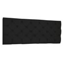 Ver imagem 5 de Painel Capitonê Solteiro 90cm Jade Slk Decor Painel Jade Preto