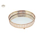 Ver imagem 2 de Bandeja Redonda de Metal Rose Gold com Espelho