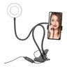 Hing Light Led Suporte Celular Tripe Mesa Iluminador Luz Iluminacao Anel Fotografia Video 2 em 1 - 2