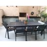 Jogo de Mesa Ripada 8 Cadeiras Cactos de Jardim Piscina - 2