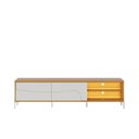 Ver imagem 4 de Rack para TV até 75 Polegadas com LED MDF 216,8cm 2 Portas de Correr Metal Amalfi