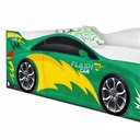 Ver imagem 3 de Cama Carro Infantil Raios Verde