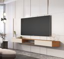 Ver imagem 4 de Rack Suspenso Star para TV até 75 Polegadas MDF/MDP 178 cm 2 Portas