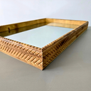 Ver imagem 7 de Bandeja em Mdf Borda Traços com Espelho Tama 23311 - 25cm