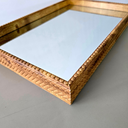 Ver imagem 6 de Bandeja em Mdf Borda Traços com Espelho Tama 23311 - 25cm