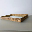 Ver imagem 3 de Bandeja em Mdf Borda Traços com Espelho Tama 23311 - 25cm