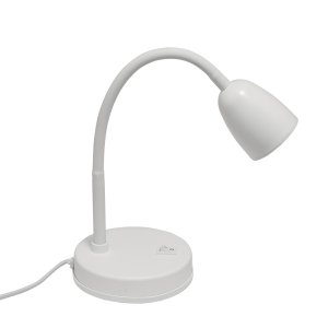 Luminária De Mesa Led Branco 4w 3000k Luz Amarela Yamamura