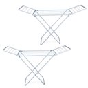 Ver imagem 2 de Kit 2 Varal de Chão com Abas Retrátil Slim Mor
