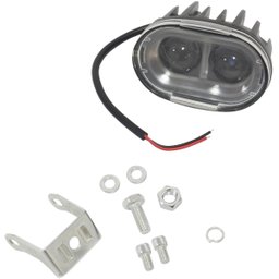 2 Farois Led Empilhadeira Blue Spot Pulverizador Luz Azul 20W Segurança Agrícola Rayx Lt2017a - 5