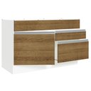 Ver imagem 7 de Balcão Gabinete de Pia 120 X 60 Cm 1 Porta 2 Gavetas Branco