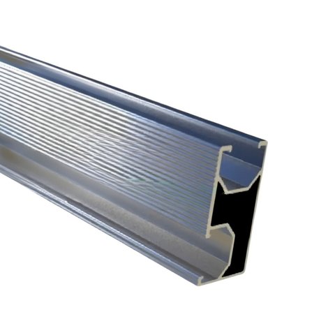 Perfil Barra Trilho Linha C Estrutura Suporte Fixador Placa Painel Solar Alumínio 2,40 Metros | Perf