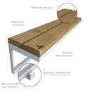 Ver imagem 7 de Cabideiro Strassis Design Sd-5005 Branco