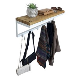 Cabideiro Strassis Design Sd-5005 Branco - 3