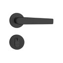 Ver imagem 2 de Fechadura Externa Pado Concept Roseta Redonda Preta 40mm 401E