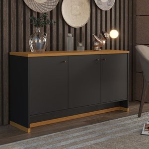 Aparador Buffet 3 Portas Sala de Jantar Berlin - Vianossa