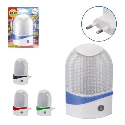 Abajur Luminária Tomada Bivolt Sensor Noturno de Iluminação - 3