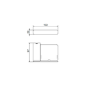 Ver imagem 2 de Saboneteira Docol Flat Cromado - Docol