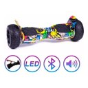 Ver imagem 1 de Hoverboard Skate Elétrico 8.5 Offroad Led Bluetooth Hiphop