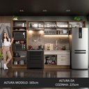 Ver imagem 6 de Armário de Cozinha Completa 350cm Rustic/crema Agata Madesa 01
