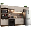 Ver imagem 3 de Armário de Cozinha Completa 350cm Rustic/crema Agata Madesa 01