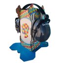 Ver imagem 3 de Abafador de Ruído Color para Autistas com Suporte Decorativo Inclusivo