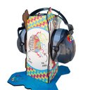 Ver imagem 4 de Abafador de Ruído Color para Autistas com Suporte Decorativo Inclusivo