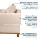 Ver imagem 7 de Sofá 3 Lugares 200cm Ananda CabeCasa MadeiraOriginals