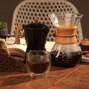Ver imagem 2 de Cafeteira Italiana Gourmet em Alumínio Black 300 Ml Oxford