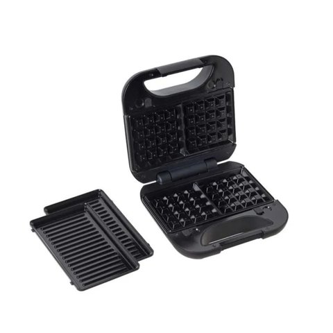 Grill e Waffle 2x1 750w 220v Blackdecker Preto
