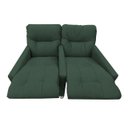 Ver imagem 3 de Poltrona 2 Lugares Reclinável Jetta Verde