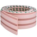 Ver imagem 1 de Painel Ripado Autocolante de Eva 2,5 Metros Play Rosa - Rpdol 11 - Meu Rodapé Painel Ripado 2,5m Aut