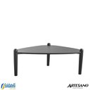 Ver imagem 4 de Mesa de Centro Orgânica Tamanho g Pés em Madeira Roble ou Preto Tampo em Hanover ou Nero - Artesano