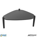 Ver imagem 5 de Mesa de Centro Orgânica Tamanho g Pés em Madeira Roble ou Preto Tampo em Hanover ou Nero - Artesano