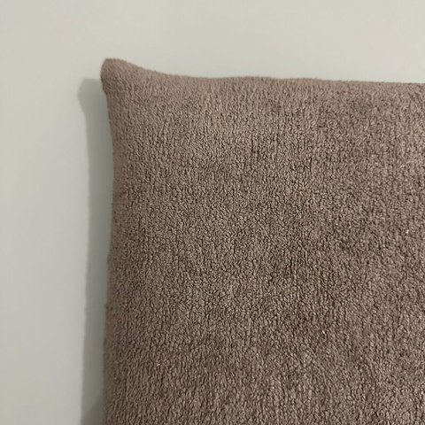 Cabeceira Pétala 120cm para Cama de Solteiro:bouclé Marrom