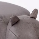 Ver imagem 5 de Puff Infantil Rinoceronte Couro Sintético e Madeira L63xa38xc32:sem