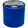 Fita Demarcação de Solo Pvc 100 Mm X 30 Metros - Azul - 3