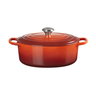 PANELA OVAL LE CREUSET SIGNATURE 29CM VERMELHO CAYENNE 21178297974430 - 3