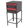 Forno Progás 80 L Fge-110 Gourmet Vermelho a Gás com 2 Grades Acompanha Cavalete P39219 - 1
