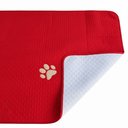 Ver imagem 2 de Peseira Cama Casal Queen Impermeável para Pet: Vermelho