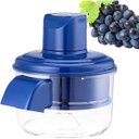 Ver imagem 1 de Maquina Descascar Frutas Alho Tomate Cereja Uva Descador Eletrico Portatil Cozinha Alimento Tempero