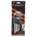 Ver imagem 2 de Jogo de Chaves Allen Universal 1,5mm a 10mm em Aço 9 Pç Partna 3766