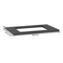 Ver imagem 2 de Tampo de Cozinha Modulado P/ Cooktop Édez Ph 3048 4 Bocas 80cm Grafito Chess - Herval