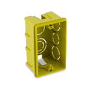 Ver imagem 2 de Kit 100 Caixa de Luz 4x2 Amarela Reforçada para Embutir em Parede