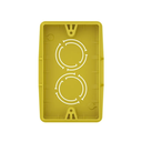 Ver imagem 7 de Kit 100 Caixa de Luz 4x2 Amarela Reforçada para Embutir em Parede