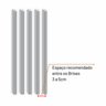 Brise (breeze) Divisor de Ambientes Modular 274x6,5cm 01 Unid. - Amêndoa - 4