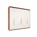 Ver imagem 2 de Guarda Roupa 6 Portas 5 Gavs Aurora Panan Cinamomo